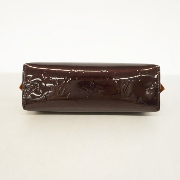 Louis Vuitton Pouch Vernis Pochette Tick M91495 Amarante Ladies - Picture 3 of 10